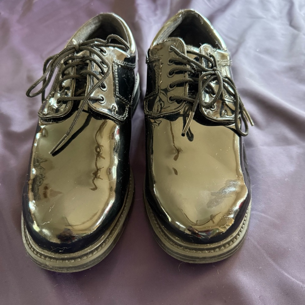 Galls Hi Gloss Oxford Shoes-Size 7m‎